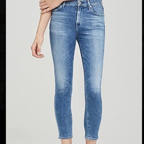 Rocket Crop High Rise Skinny Jeans - Picture 1 of 5